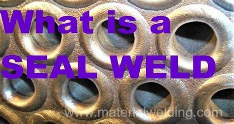 spray for testing seal welds|seal welding design.